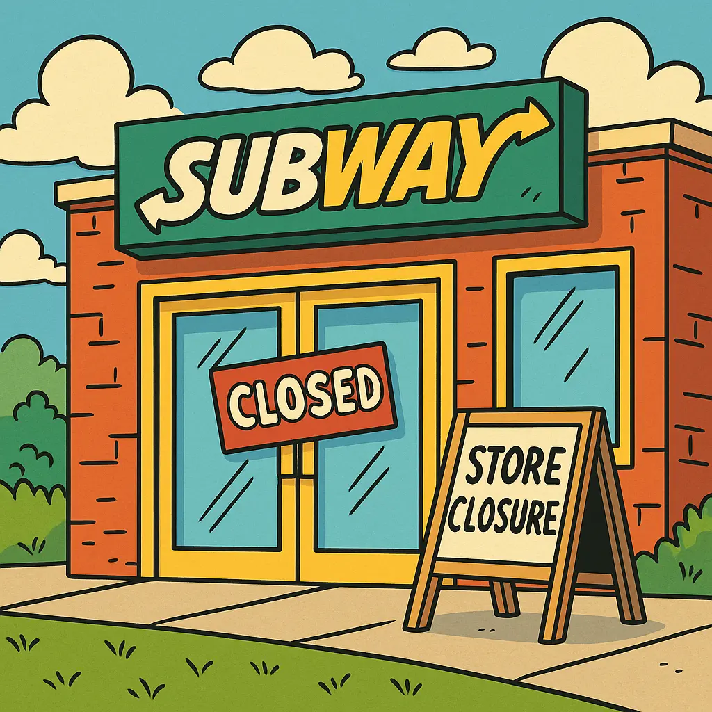 Subway Closures in the U.S. Reflect Bold Global Strategy